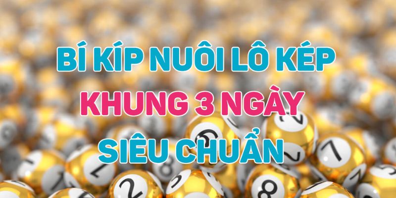 Nuôi lô kép khung 3 ngày - Cách soi cầu và đầu tư hiệu quả 5 Nuôi lô kép khung 3 ngày dựa trên song thủ lô